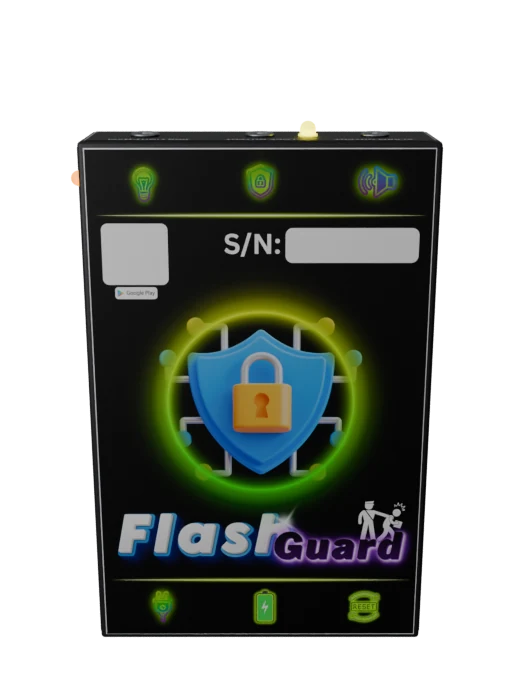 Flash Guard ডিভাইস — চারদিক থেকে